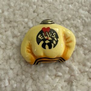 Vintage Flights of Fancy Elvis Pin Brooch